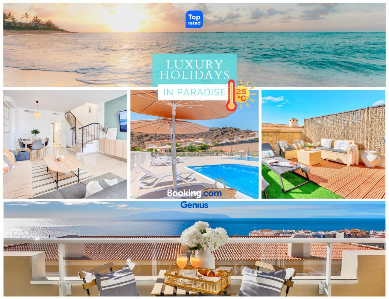Black Beach Luxury Vacation House Пуерто-де-Сантьяго Екстер'єр фото